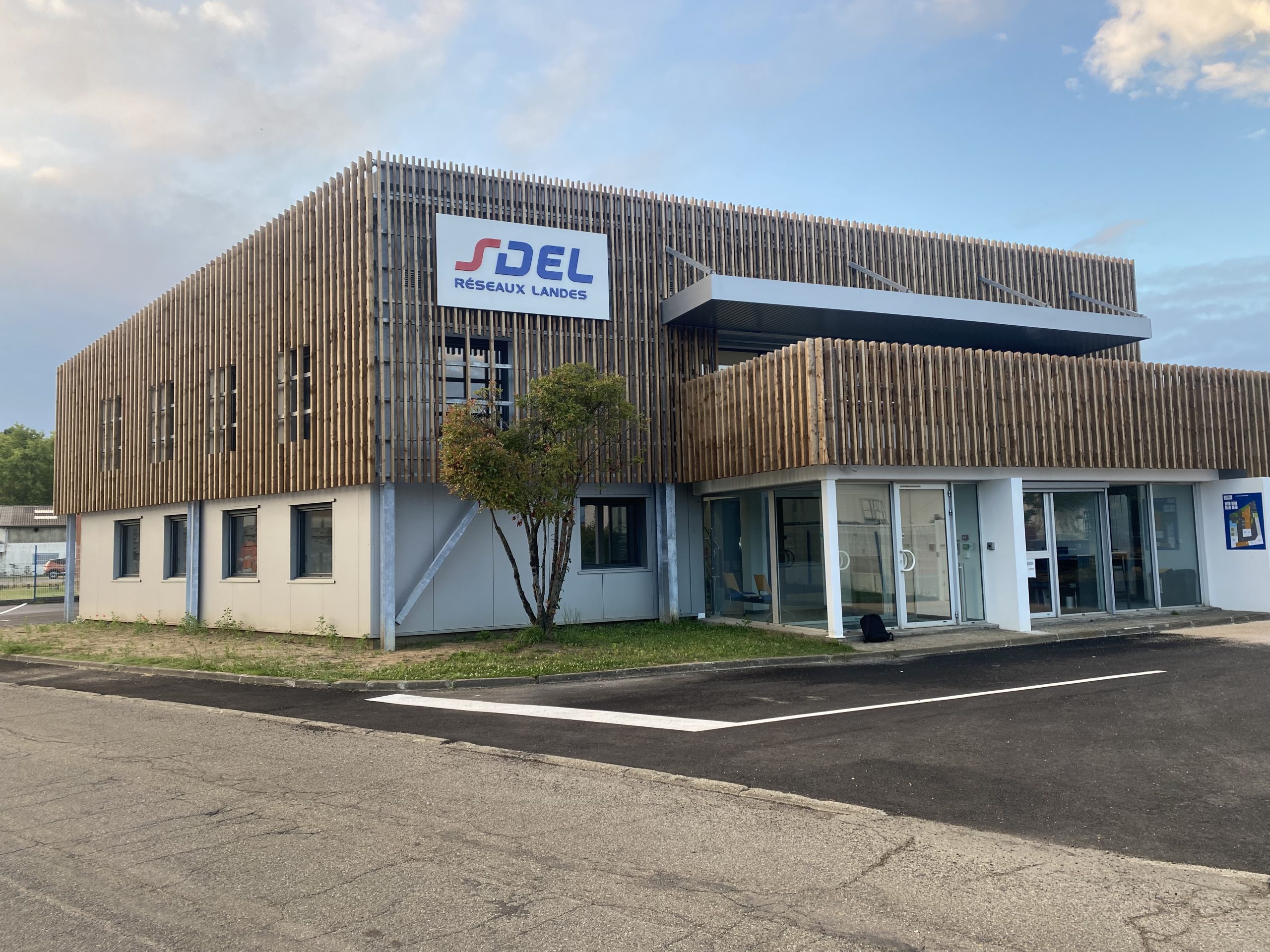 Bâtiment classe A SDEL Réseaux Landes